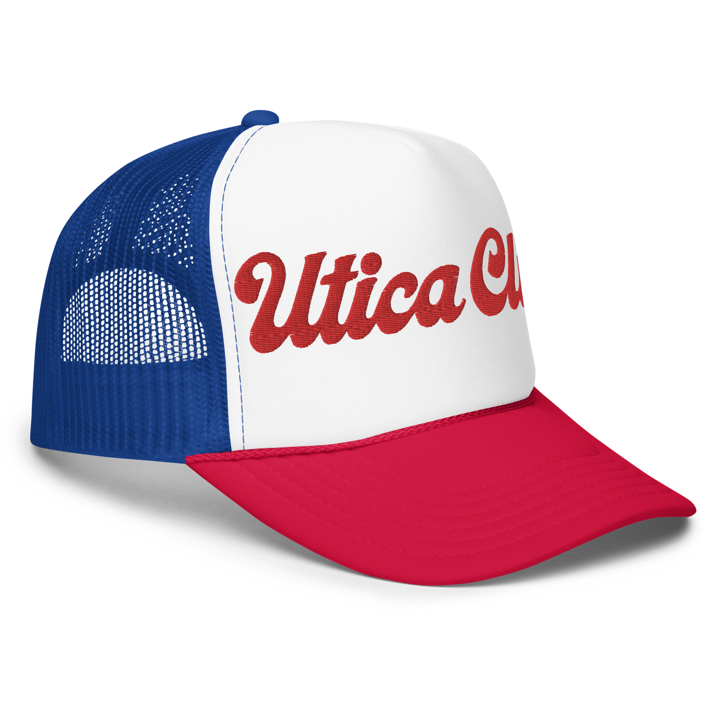 UC Red, White, & Blue Foam Trucker Hat