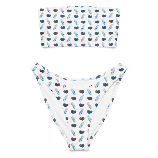 Blue Raz bandeau bikini