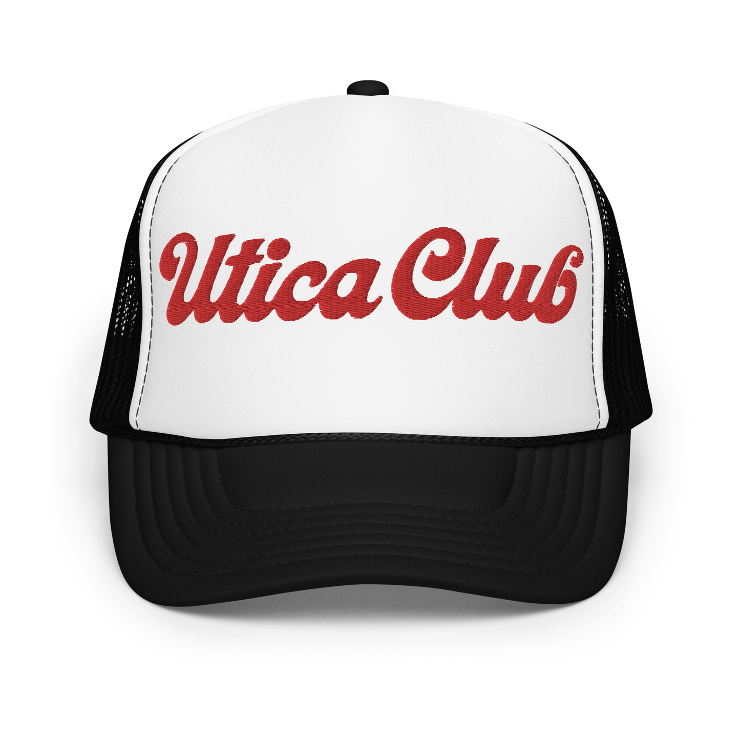 UC Black & White Foam Trucker Hat