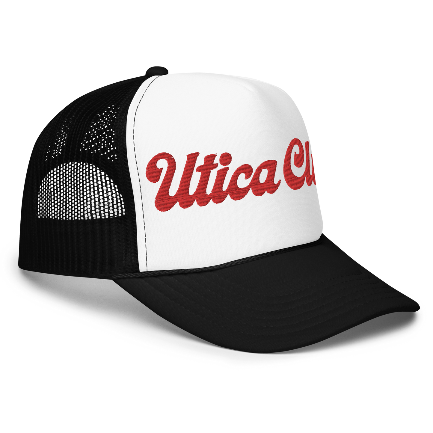 UC Black & White Foam Trucker Hat