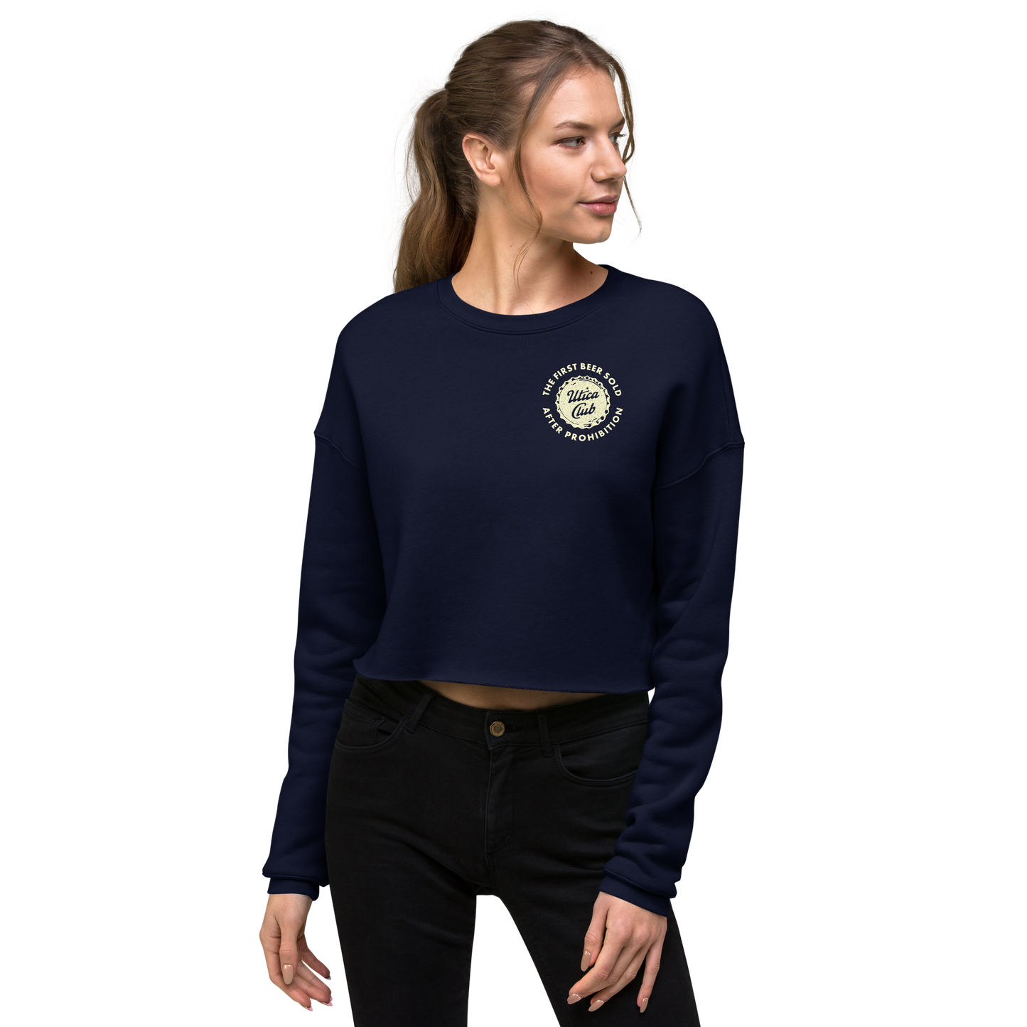 UC Bottle Cap Cropped Sweatshirt